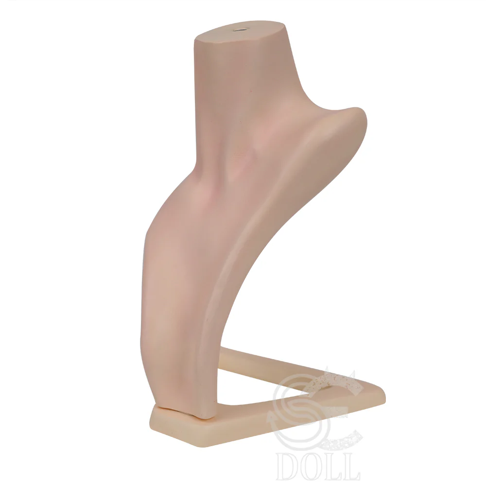 Resin Doll Head Stand - Natural - SE Doll - Image 5