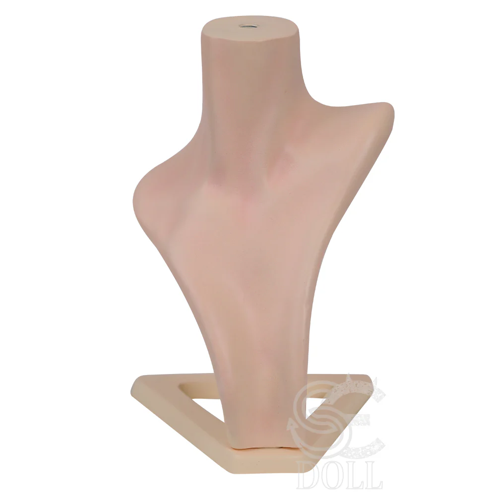 Resin Doll Head Stand - Natural - SE Doll - Image 7