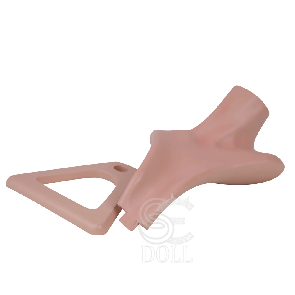 Resin Doll Head Stand - Light Tan - SE Doll - Image 10