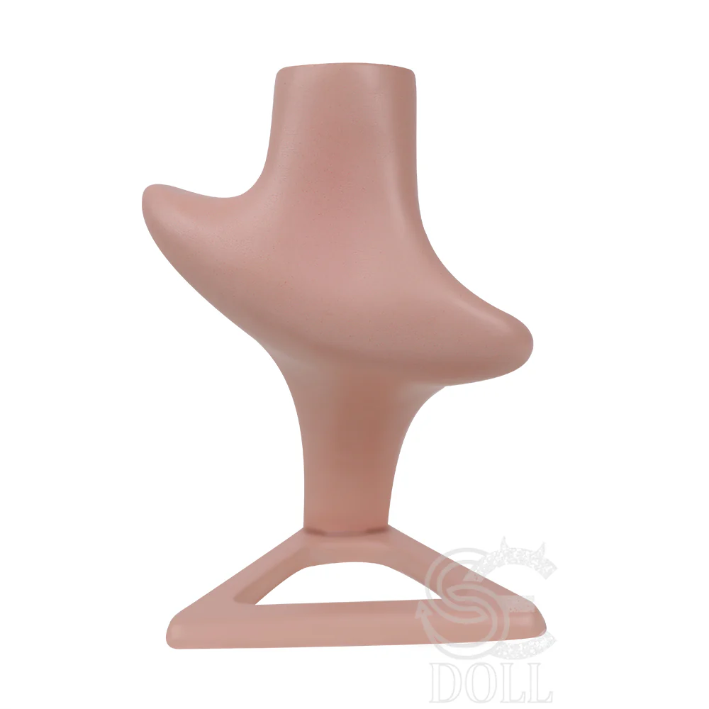 Resin Doll Head Stand - Light Tan - SE Doll - Image 4