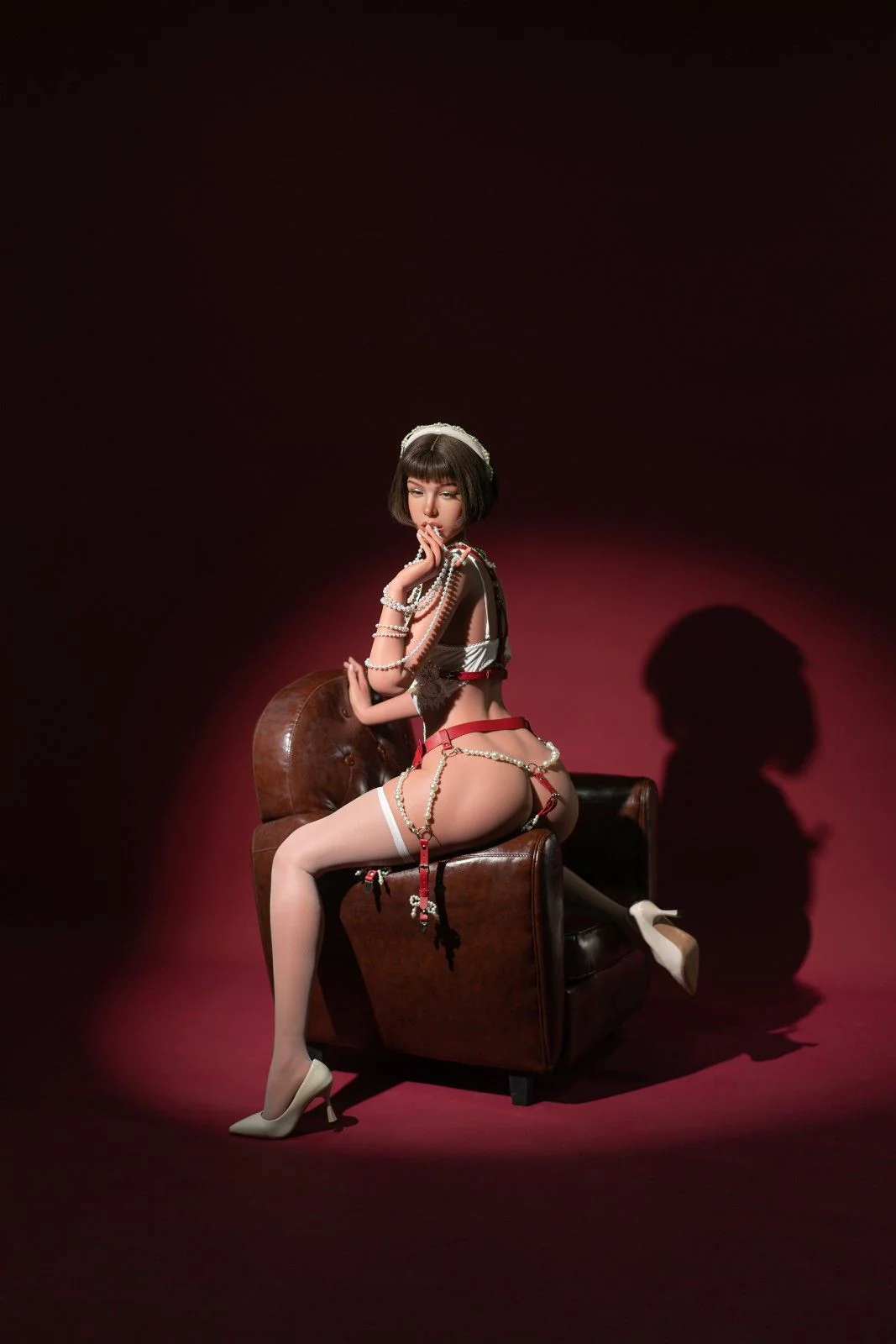 165cm (5ft5") Short Hair Premium Silicone Cheap Sex Doll - Olive - In Stock - Image 15
