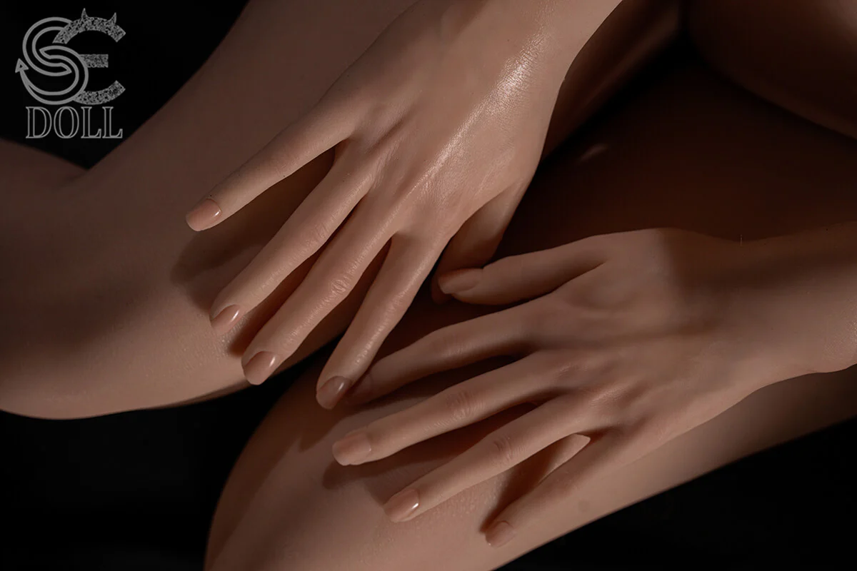 165cm (5ft4") Blonde Silicone Sex Doll – Lifelike Bombshell Fantasy - C-Cup - Maggie.D - Image 14
